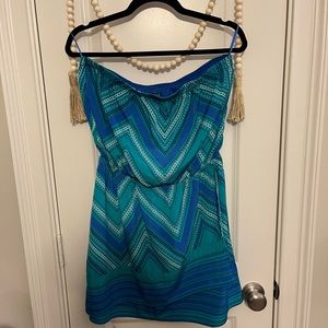Express Faux Wrap Dress